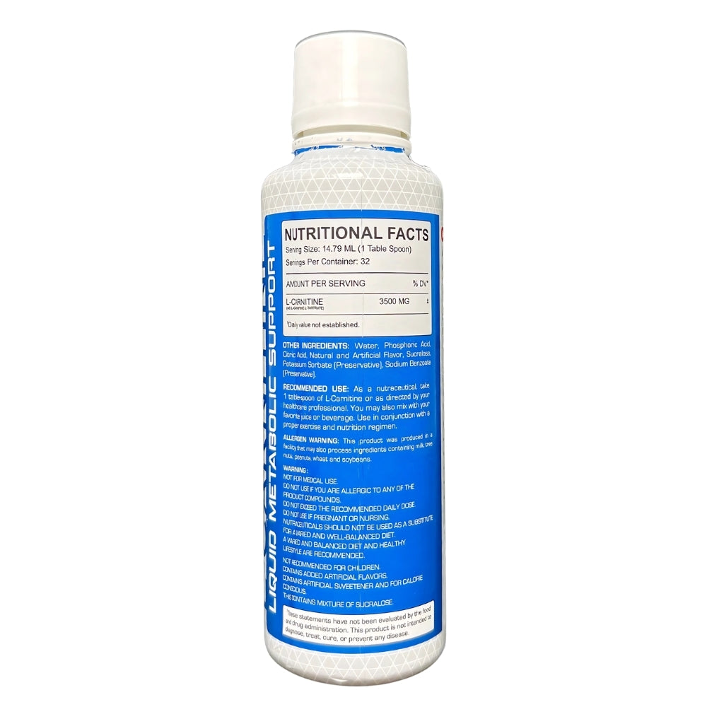 Jacks Nutrition L Carnitine Liquid 3500mg