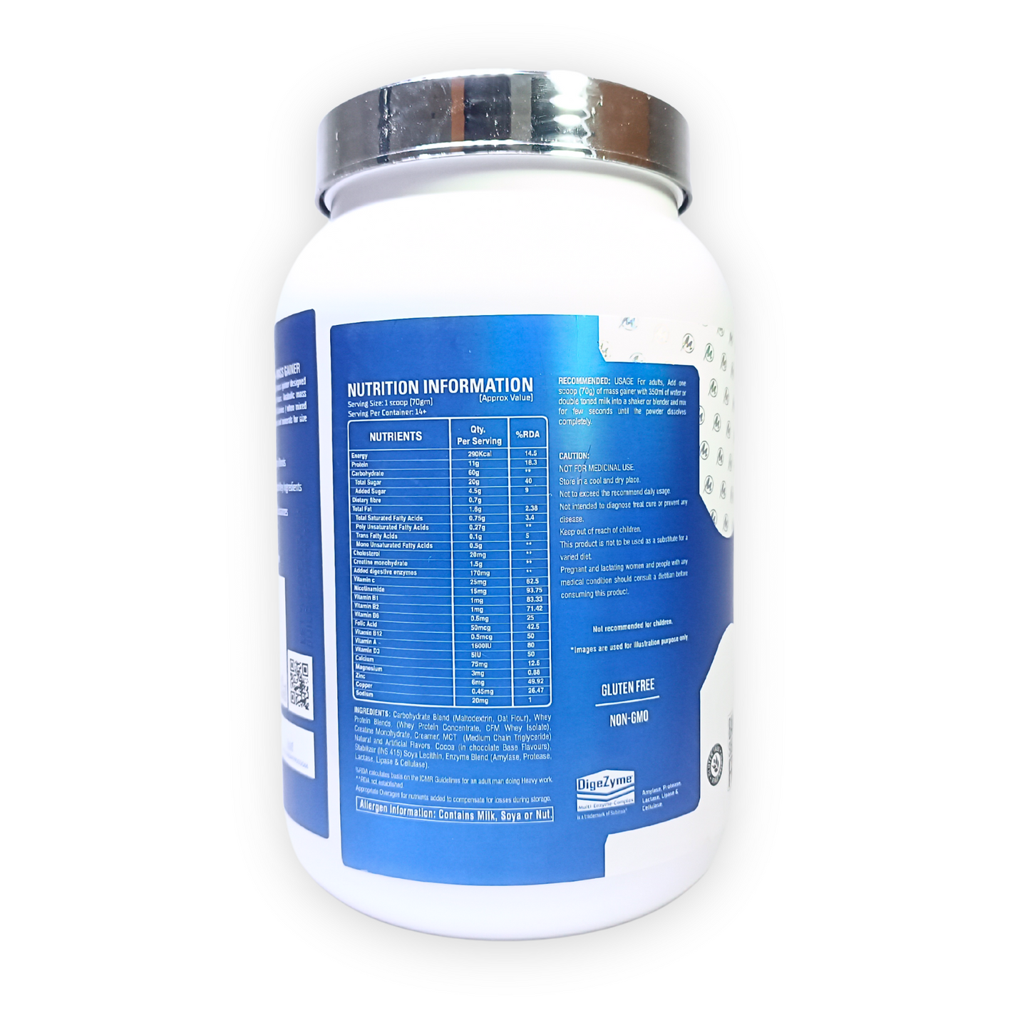 Muscle Metabolix Anabolic Mass Gainer 1 Kg