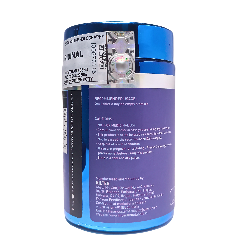 Muscle Metabolix L-Arginine (Tablets-60)