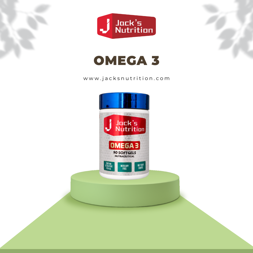 Jack's Nutrition Omega 3 - 90 Softgel