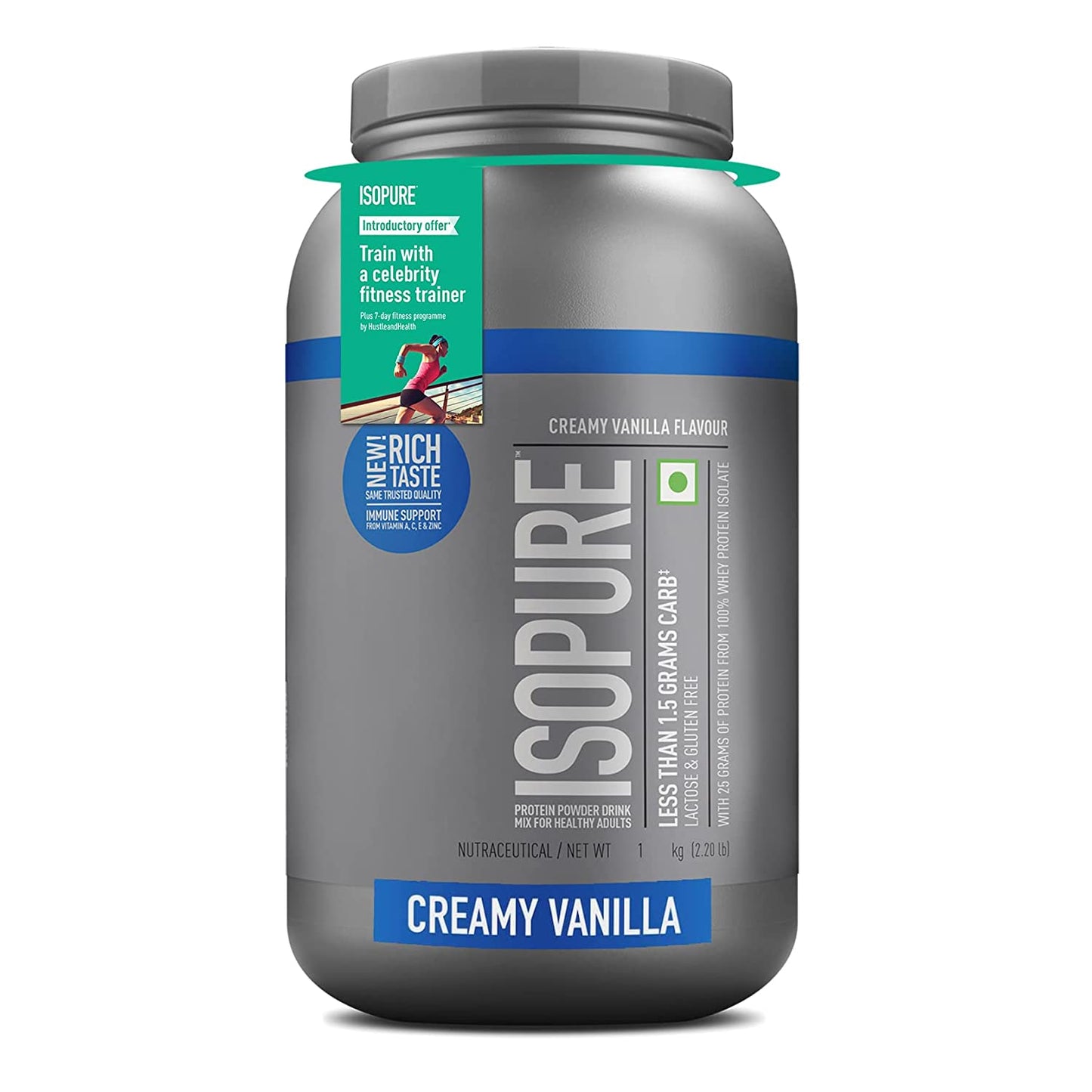 Isopure Low Carb Whey Protein Isolate Powder 1 kg