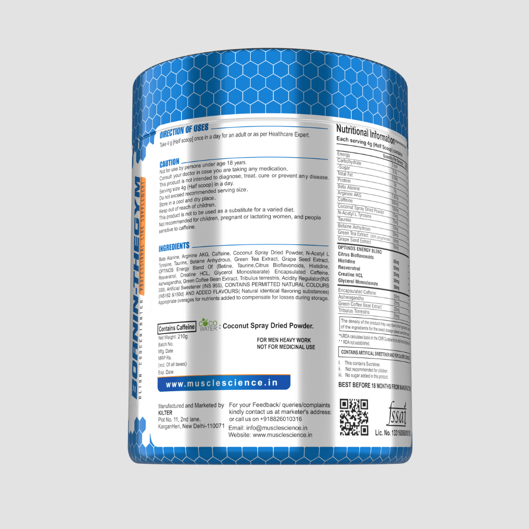 Muscle Science Ignitor NexGen+ Pre Workout - 60 Servings