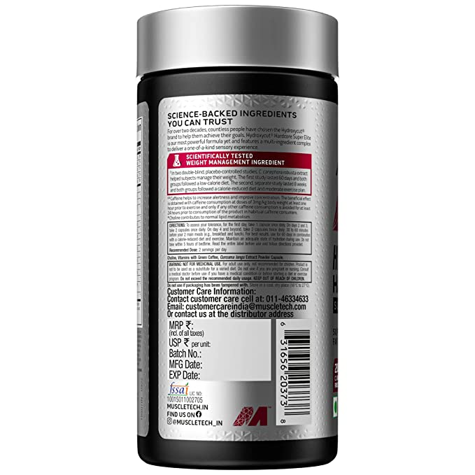 MuscleTech Hydroxycut Elite Fat Burner 100 Tablet