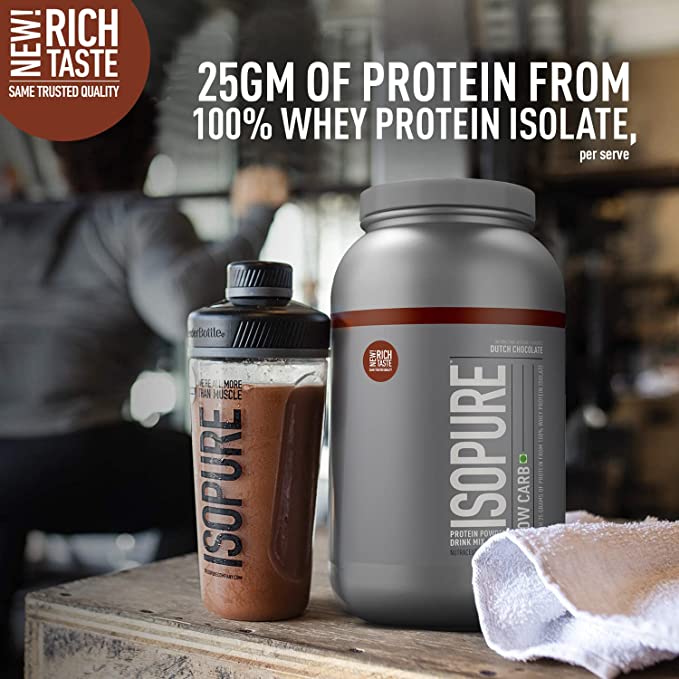 Isopure Low Carb Whey Protein Isolate Powder 1 kg