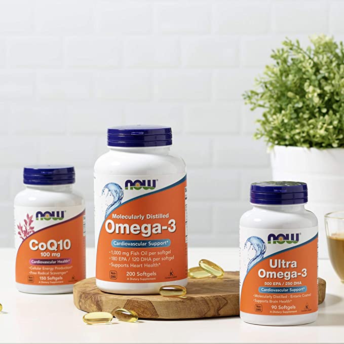 Now Foods Omega 3 Fish Oil 100 Softgel