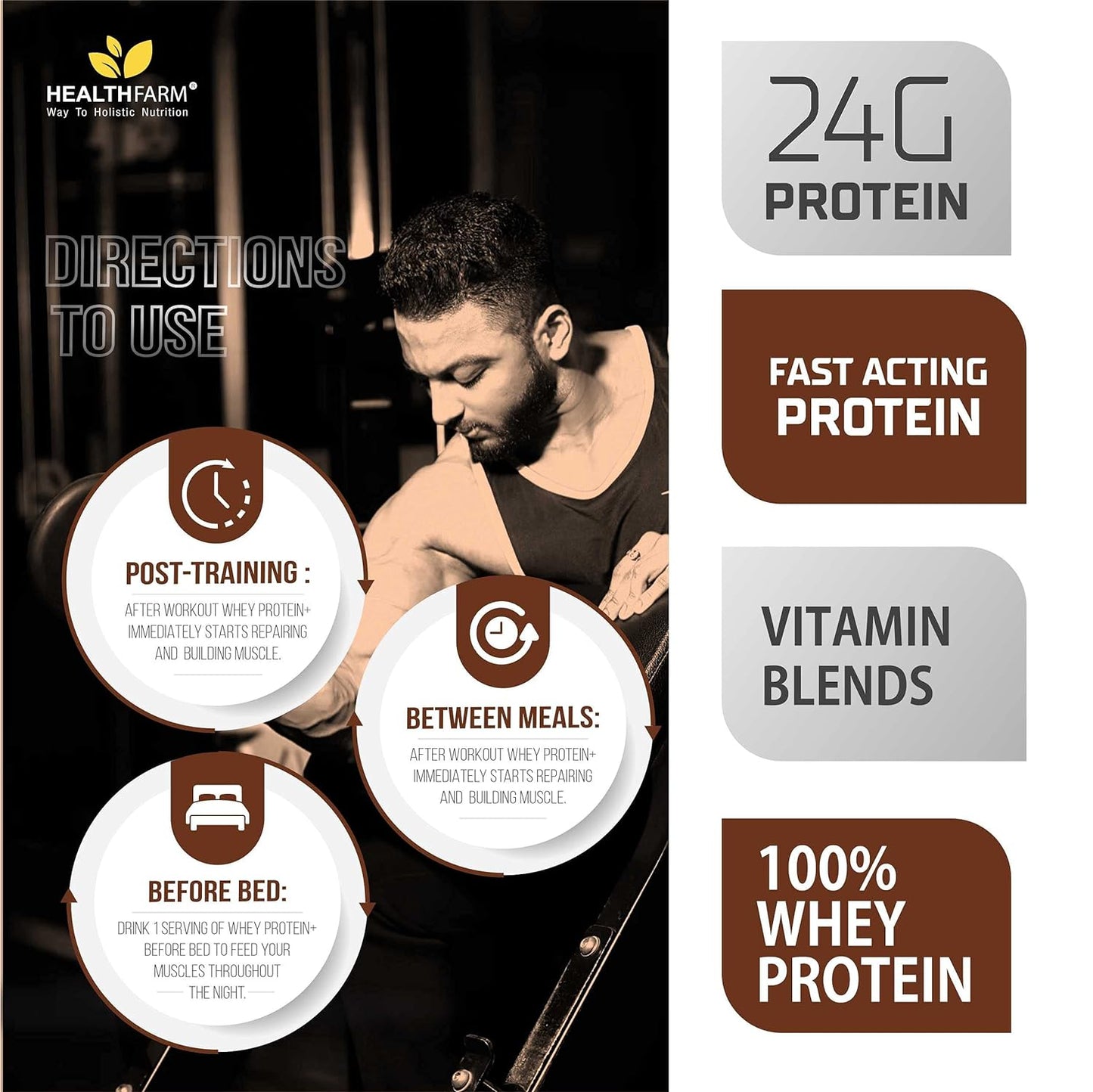 HealthFarm Whey Protein Plus