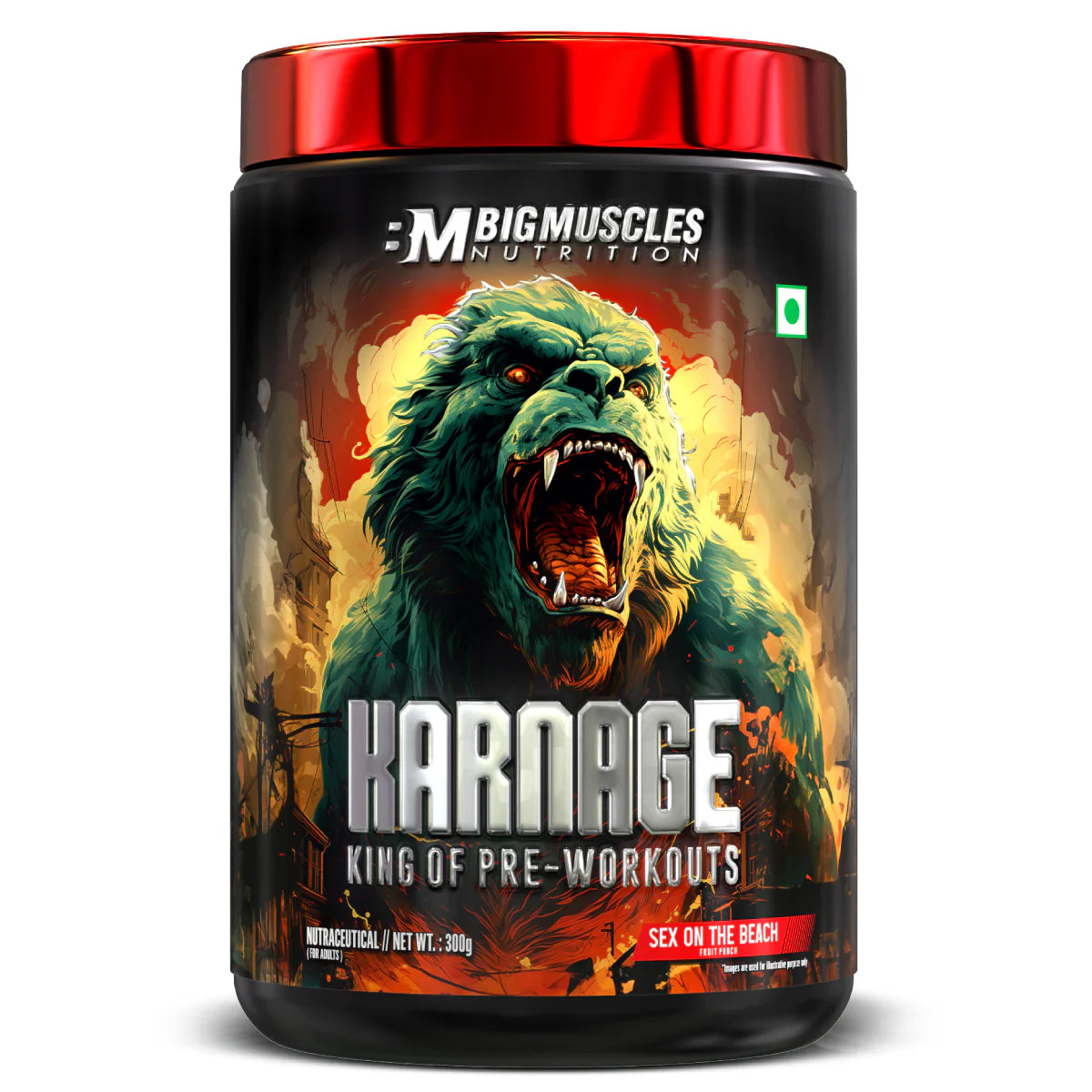 Big Muscles Nutrition Karnage 60 Servings