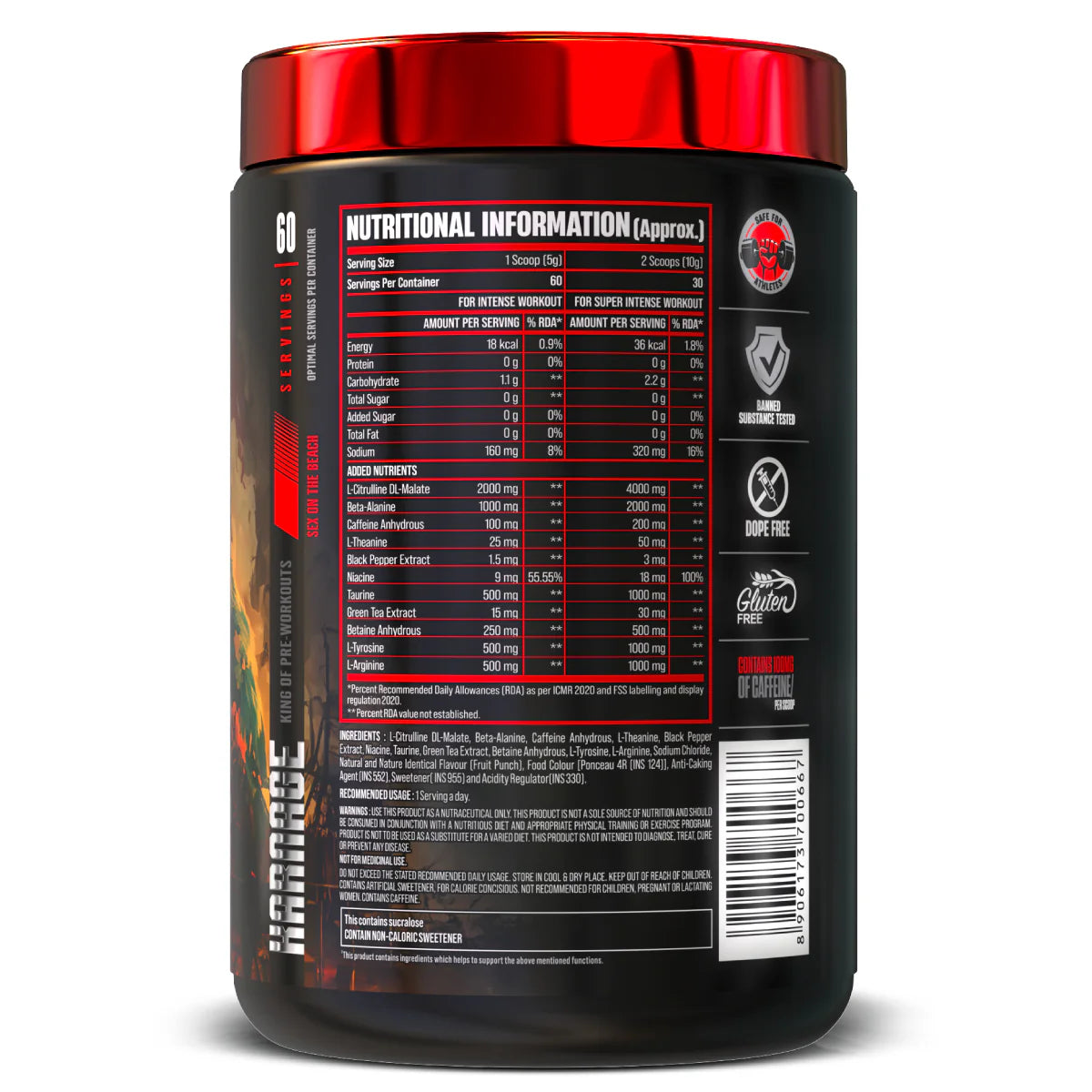 Big Muscles Nutrition Karnage 60 Servings
