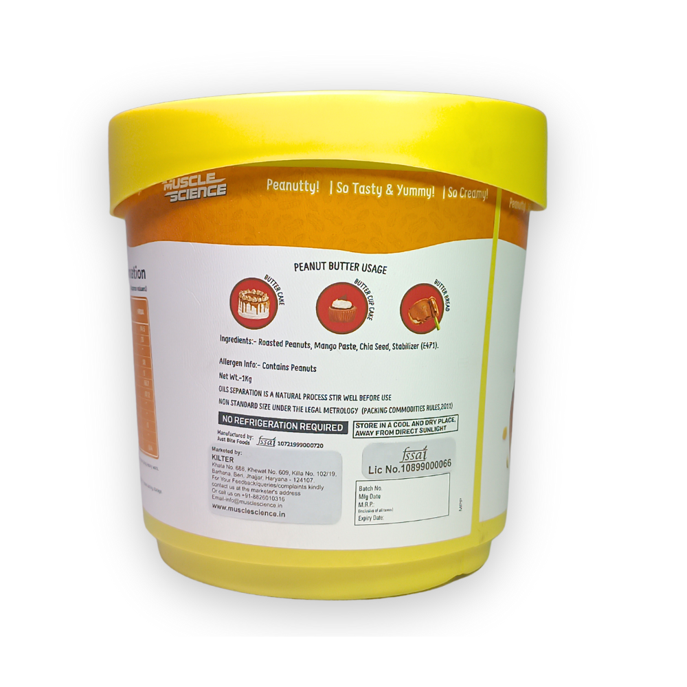 Muscle Science Peanut Butter