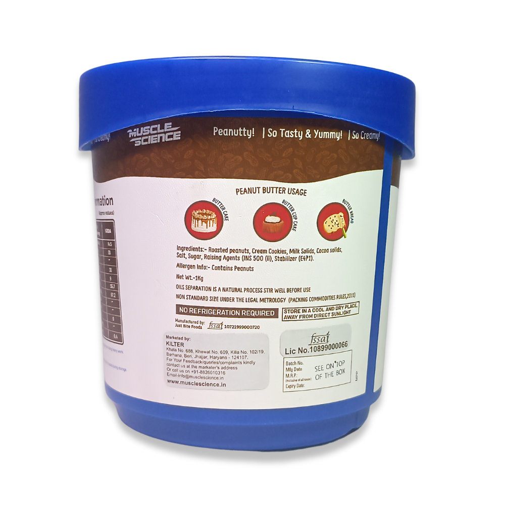 Muscle Science Peanut Butter