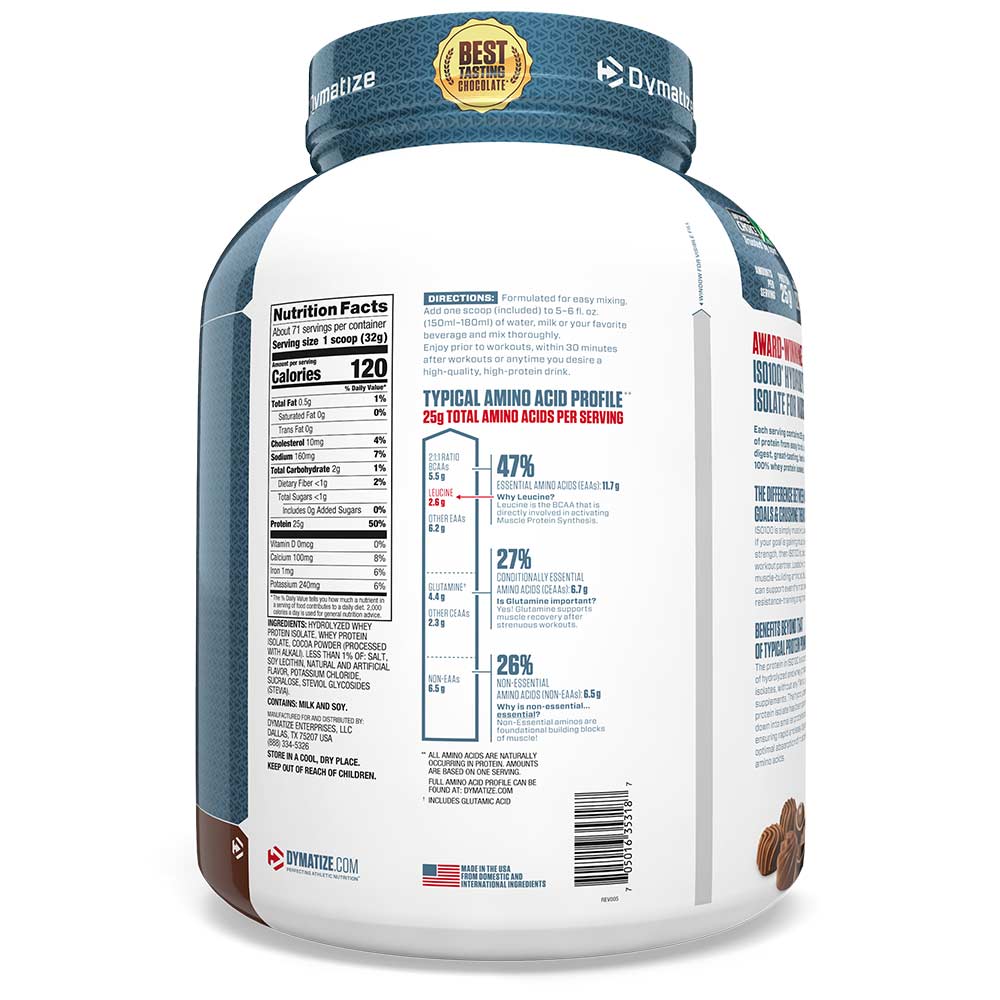 Dymatize ISO 100 Whey Protein 2.3 kg