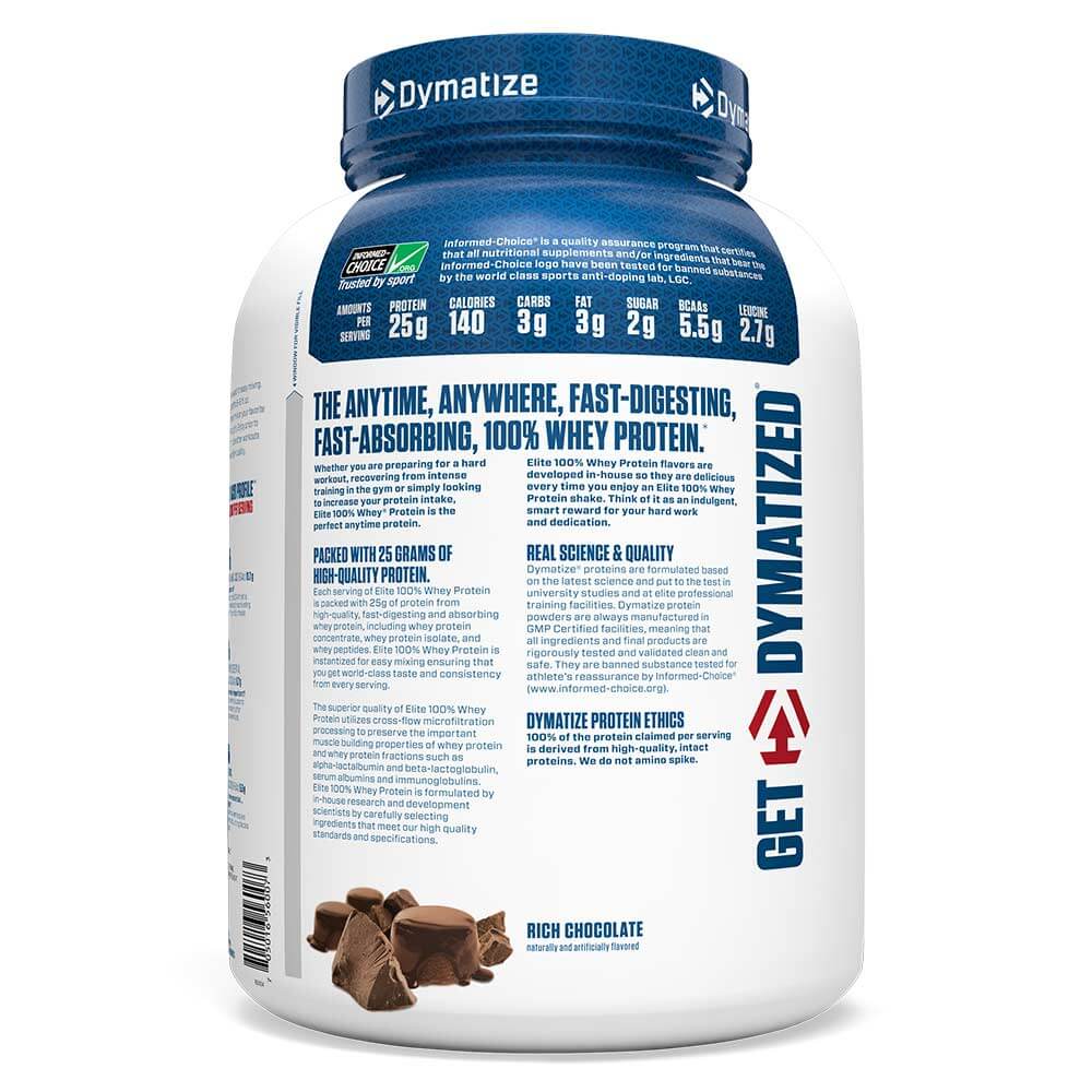 Dymatize Elite 100% Whey Protein 2.27 kg