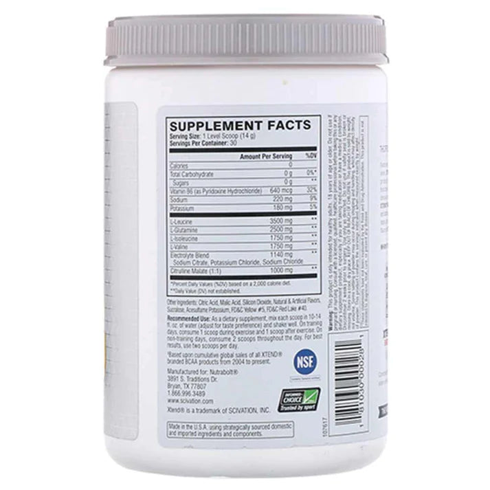 Scivation Xtend BCAA 30 Serving