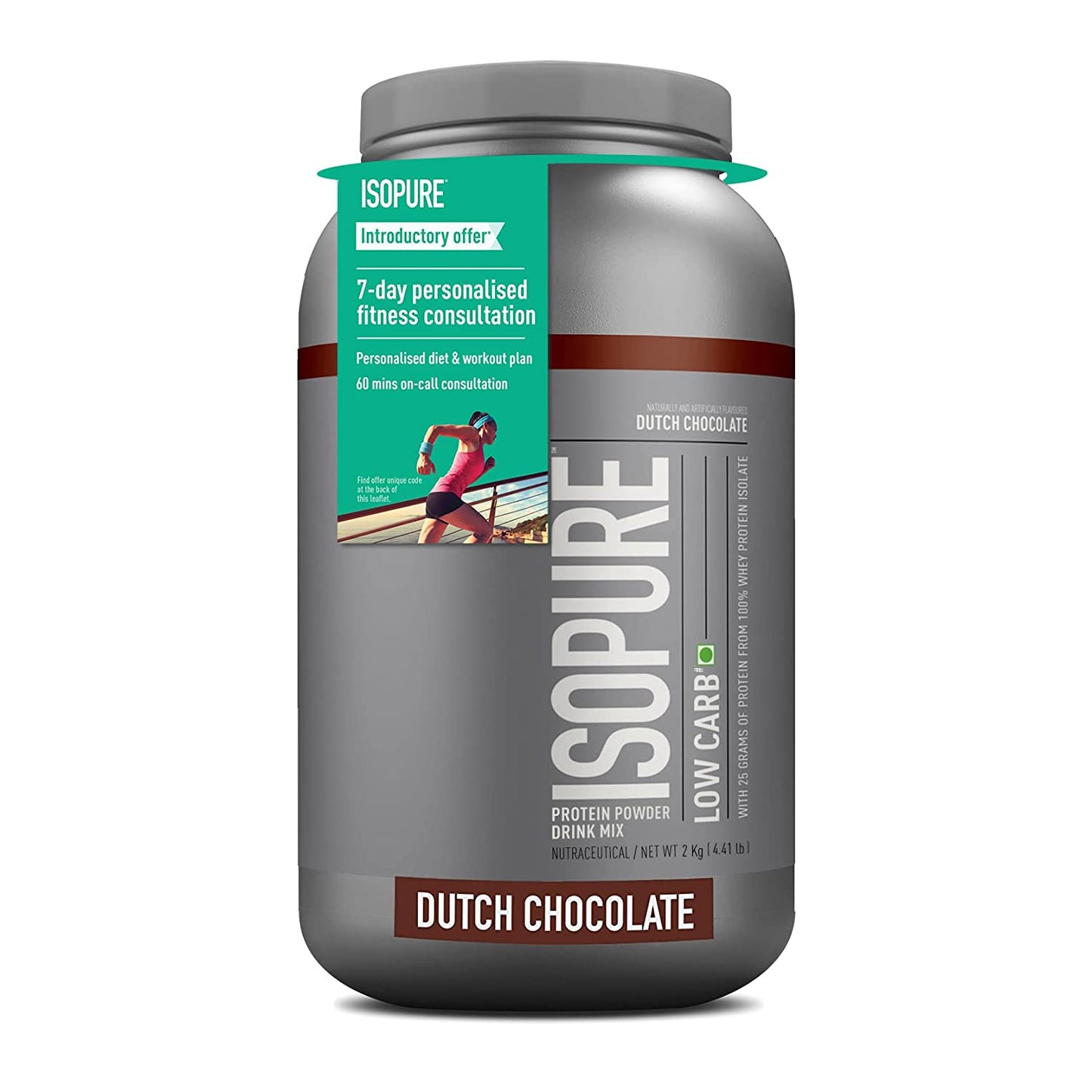 Isopure Low Carb Whey Protein Isolate Powder 1 kg