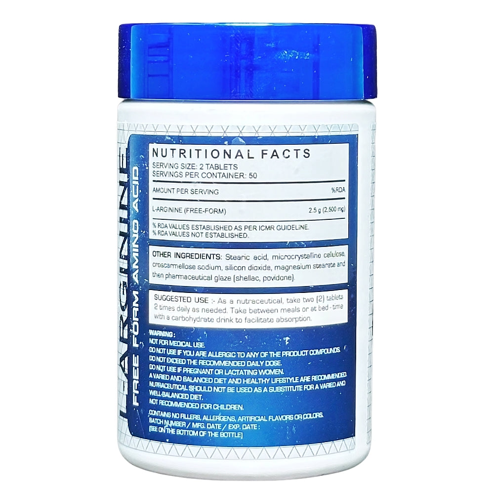 Jacks Nutrition L-Arginine Tablets