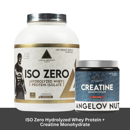 Lazar Angelov ISO Zero Hydrolyzed Whey Protein + Creatine Combo