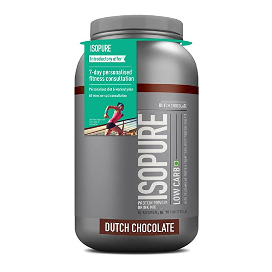 Isopure Low Carb Whey Protein Isolate Powder 1 kg