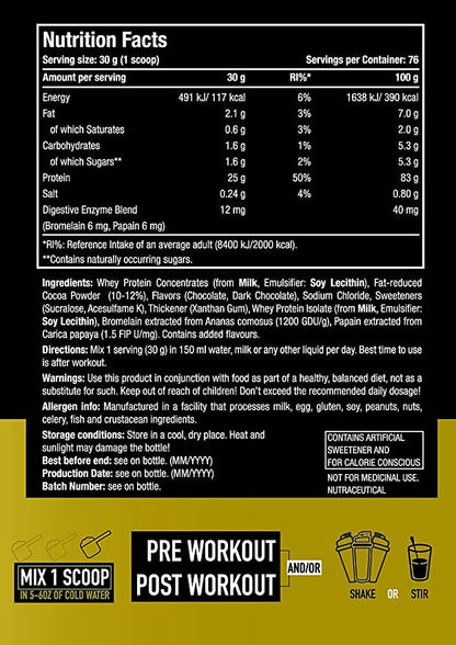 One Science Nutrition 100% Whey Protein 2.27 Kg