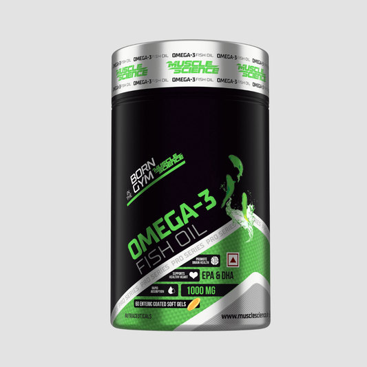 Muscle Science Omega 3 Fish Oil Softgel