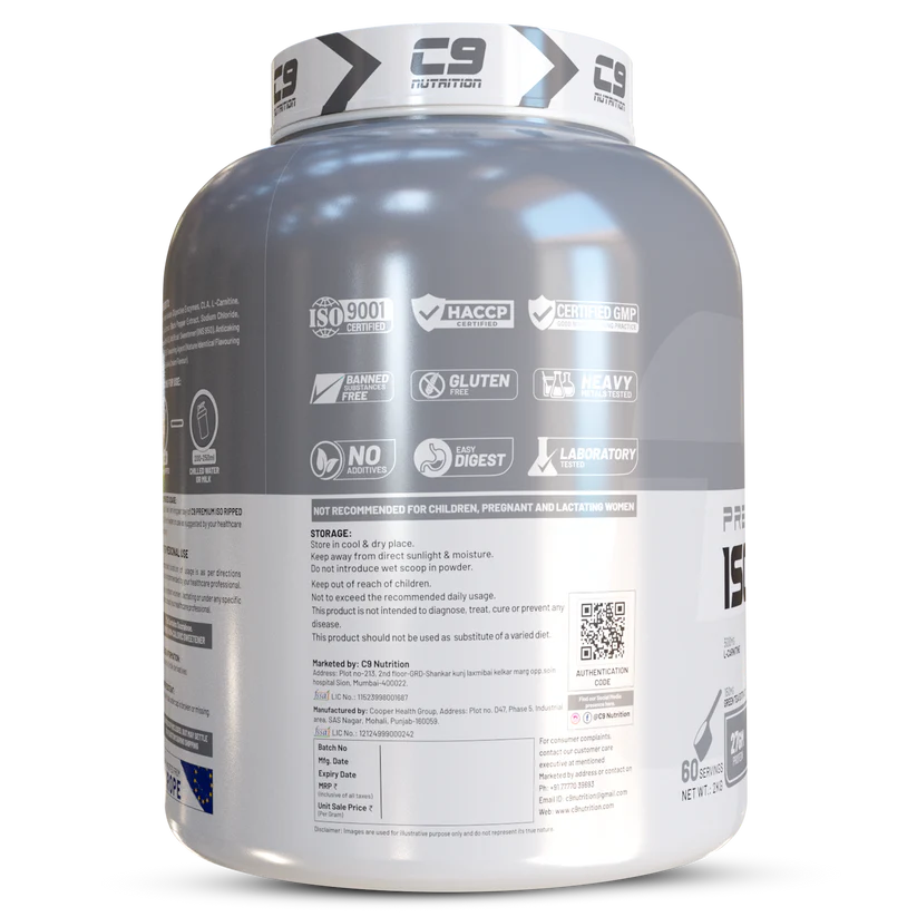 ISO Ripped Whey Protein Isolate 2 KG