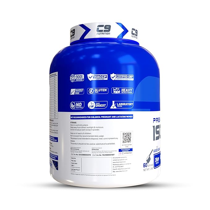 C9 Nutrition ISO ZERO Whey Isolate Protein 2 KG