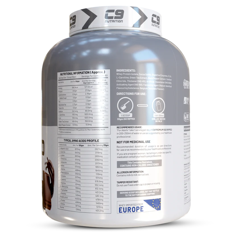 ISO Ripped Whey Protein Isolate 2 KG