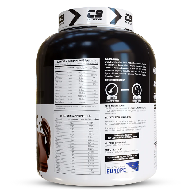 Nitro Pro L-Glutamine Whey Protein 2 KG