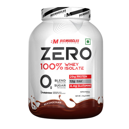 Big Muscles Nutrition Zero Whey Isolate 2Kg