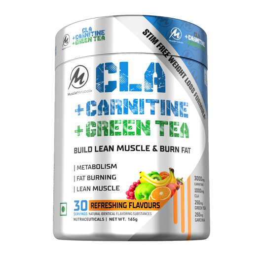 Muscle Metabolix CLA + Carnitine + Green Tea 30 Serving