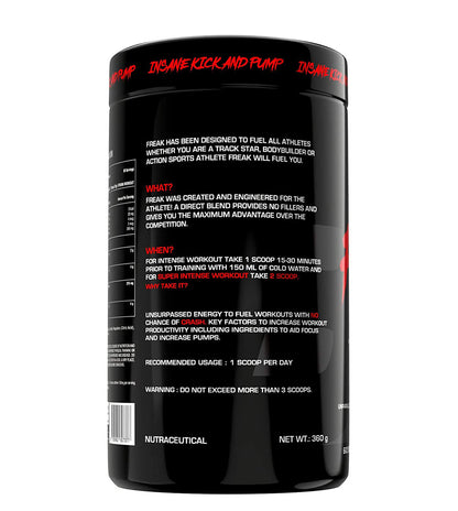 Big Muscles Nutrition Freak Pre-Workout 60 Servings