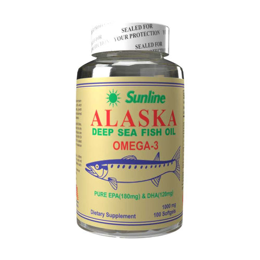 Sunline Alaska Deep Sea Fish Oil Omega-3 100 Softgel