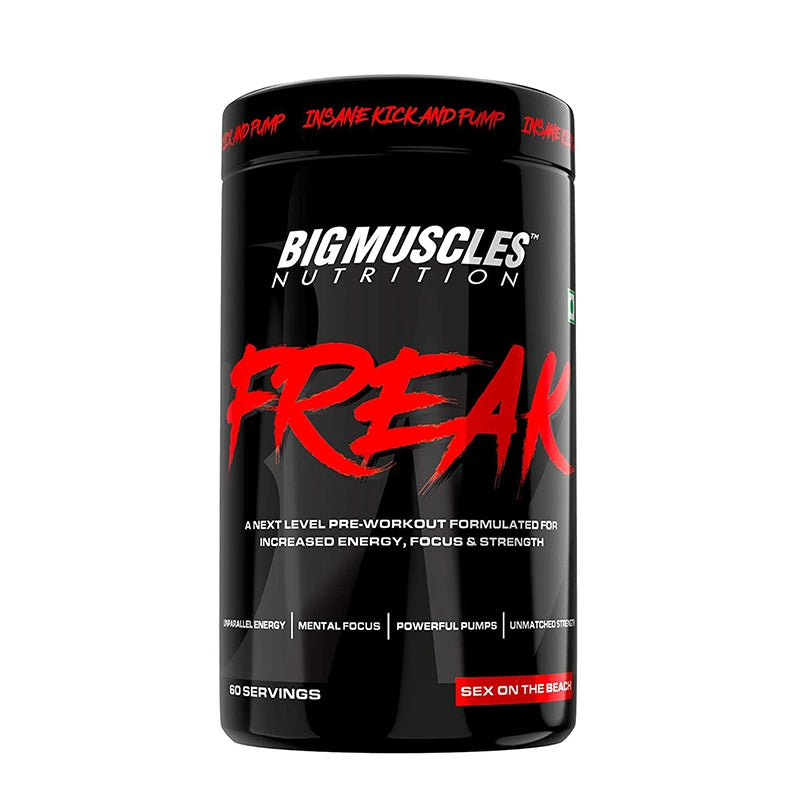 Big Muscles Nutrition Freak Pre-Workout 60 Servings