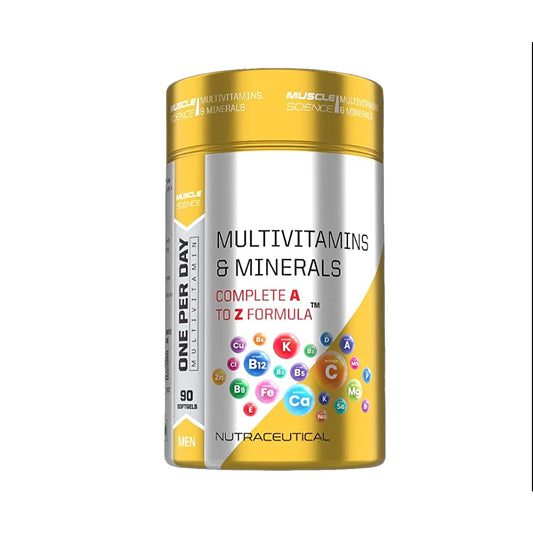 Muscle Science Multi Vitamins & Minerals - 60 Softgel