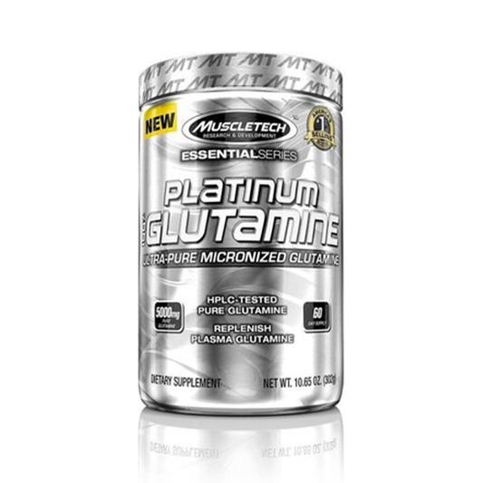 MuscleTech Platinum Glutamine 250 gm, 50 Serving