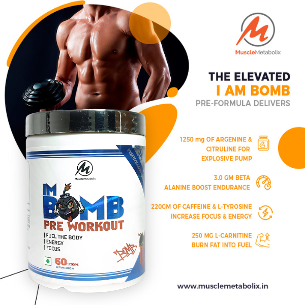 Muscle Metabolix IM Bomb Pre Workout 30 Serving