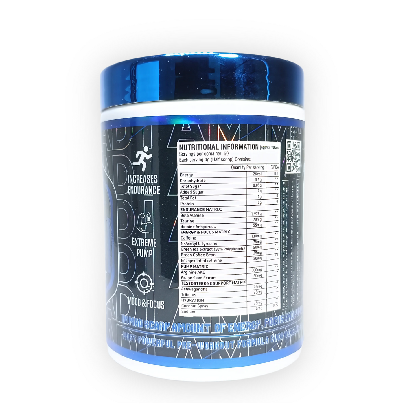 Muscle Metabolix IM Mad Pre Workout - 30 Serving