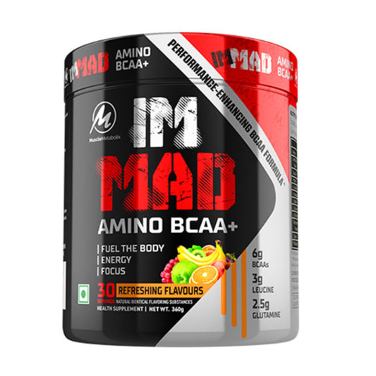 Muscle Metabolix IM Mad AMINO BCAA 30 Serving