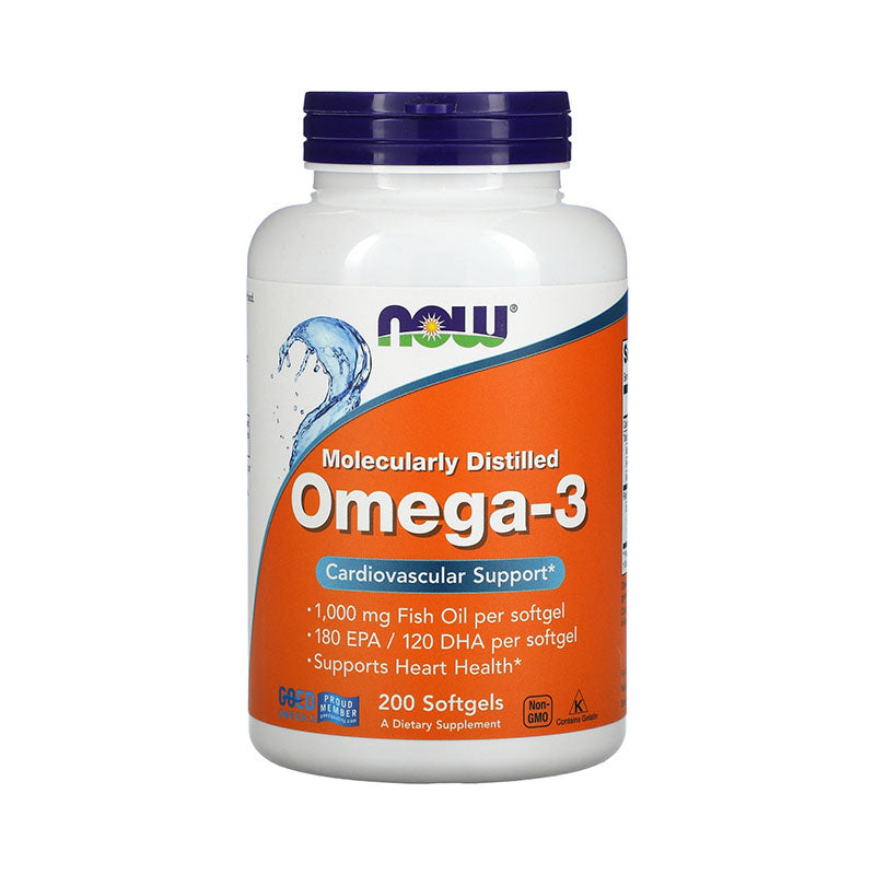 Now Foods Omega 3 Fish Oil 200 Softgel